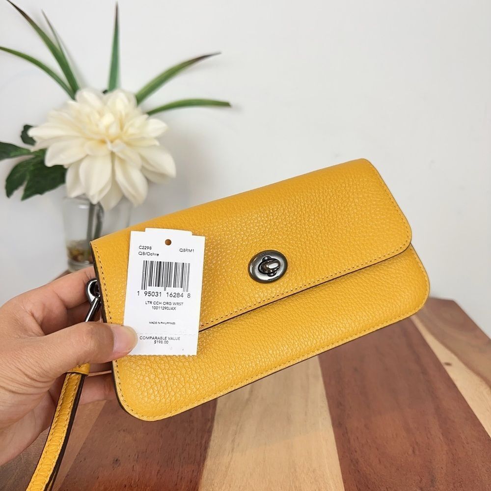 NWT COACH Leather Originals Wristlet‎ - Picture 6 of 6